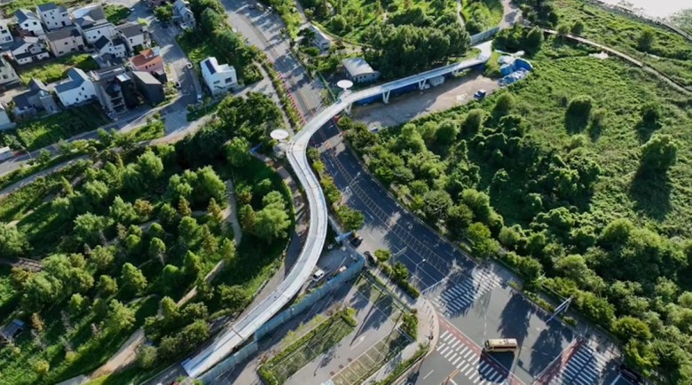 만성지구~기지제 잇는 보행육교 ‘임시...